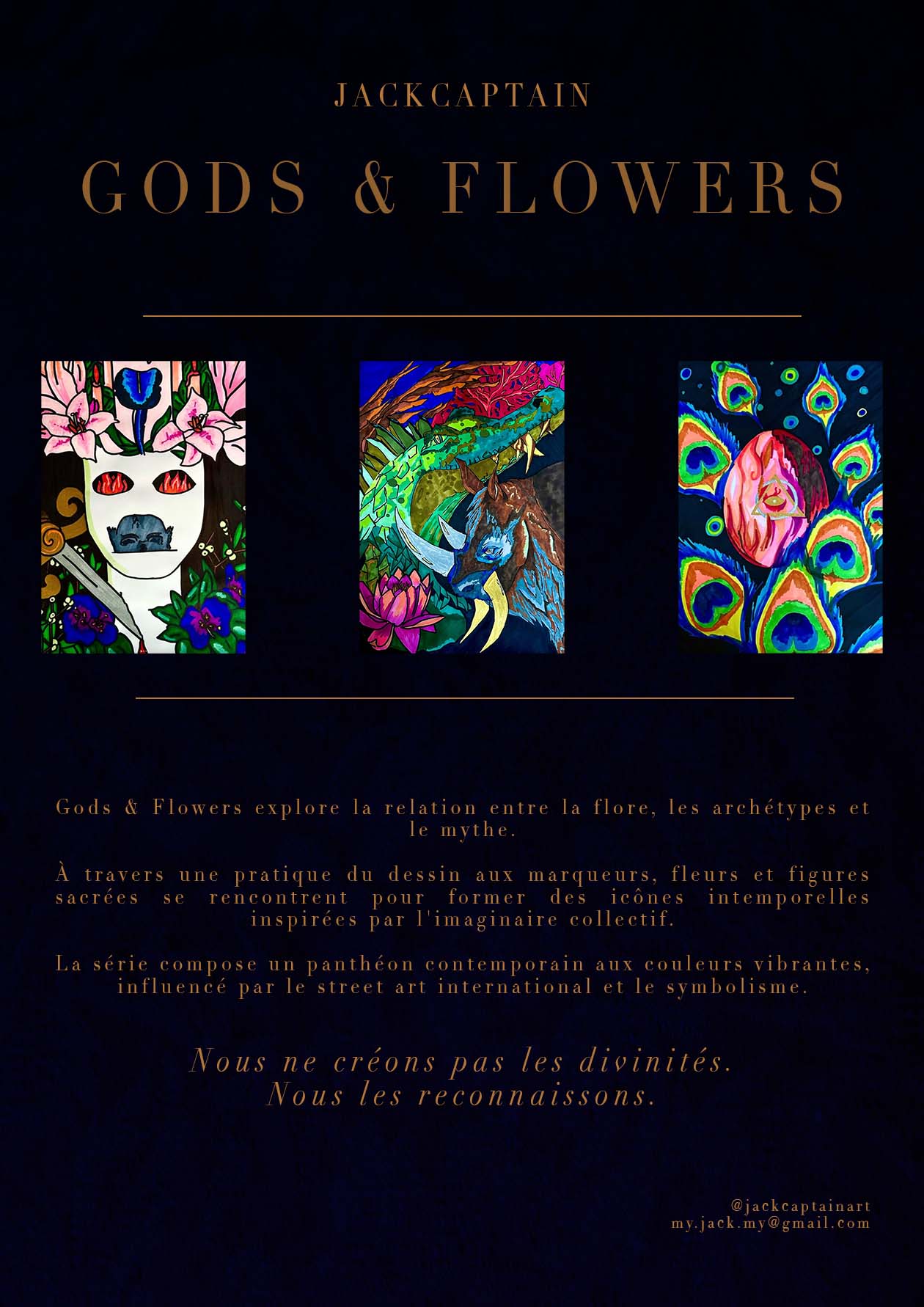 Gods and Flowers manifesto